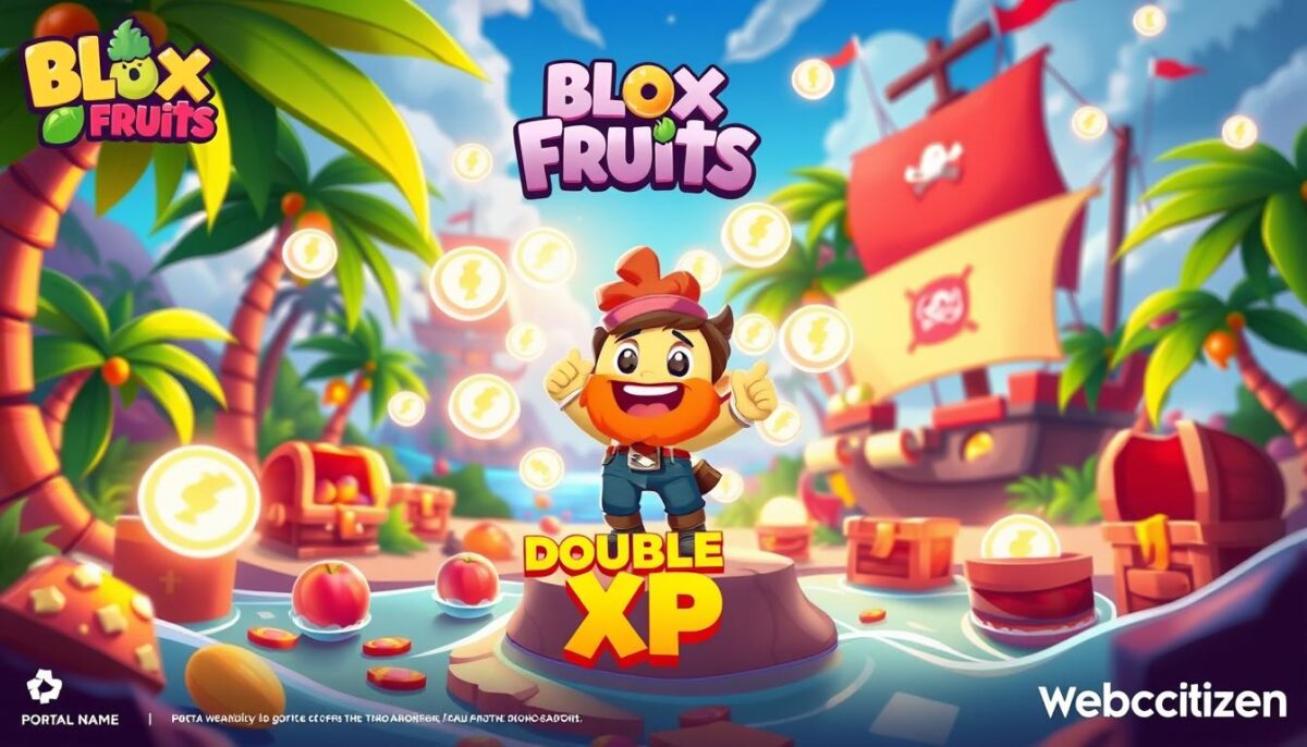 Bônus de experiência dobrada em Blox Fruits