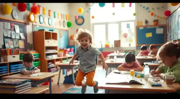 Como lidar com criança hiperativa em sala de aula