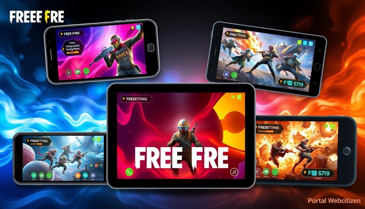 Configurações por dispositivo Free Fire