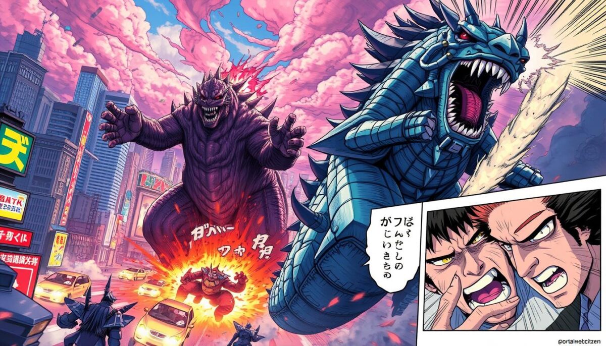 Kaiju No. 8 anime comparação mangá