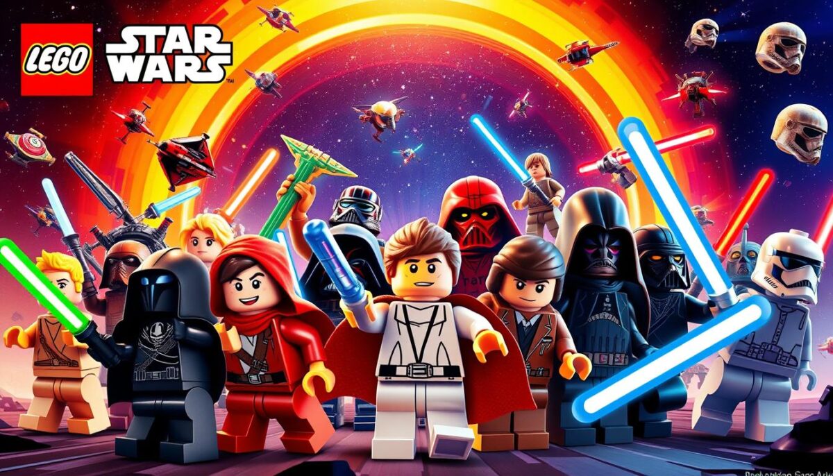 LEGO Star Wars personagens jogáveis