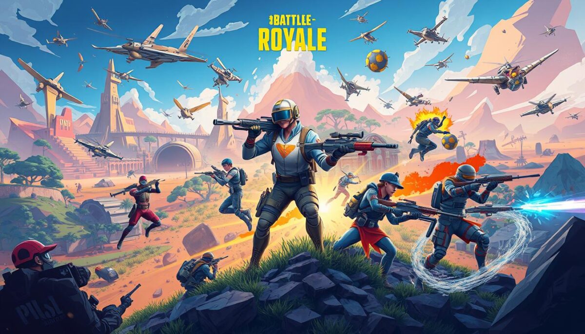 Modos de jogo battle royale