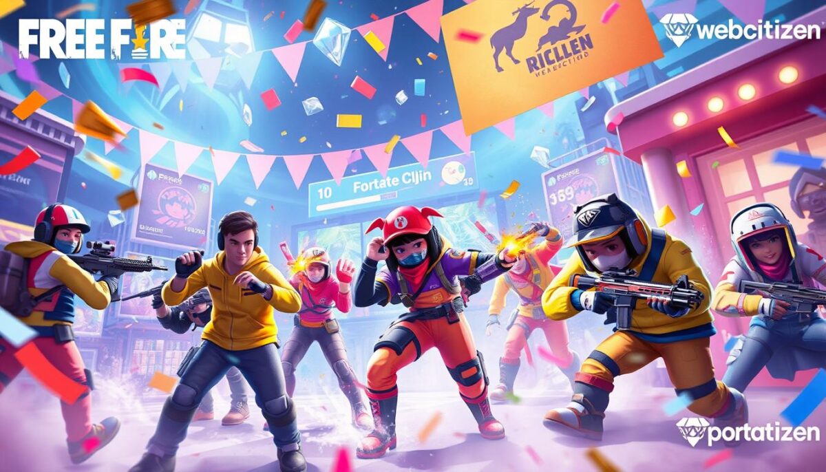 eventos e promoções Free Fire