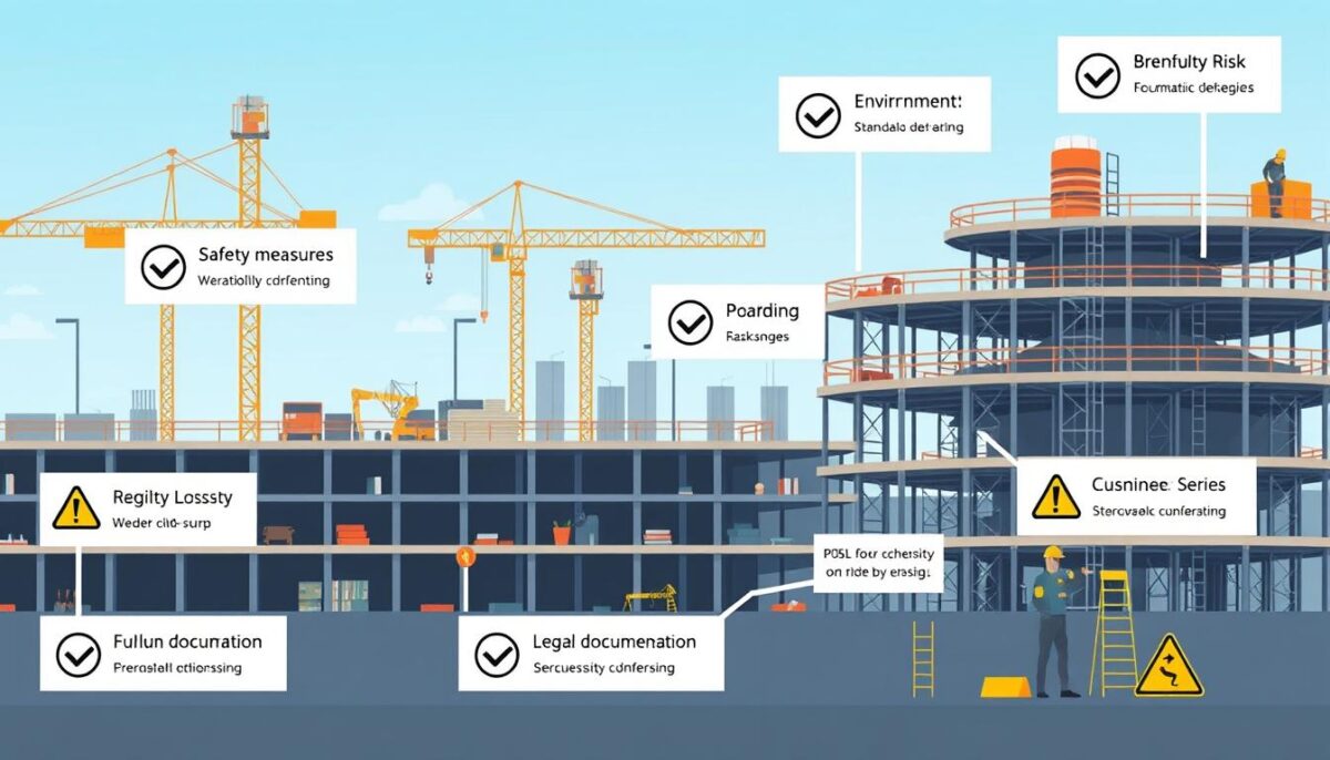 Mapeamento de riscos regulatórios na construção