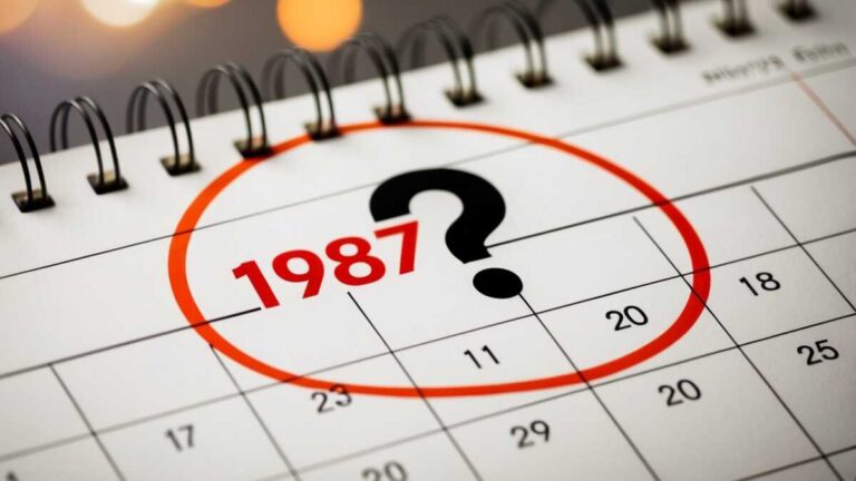 Quem nasceu em 1987 tem quantos anos? Descubra a idade atual em 2024