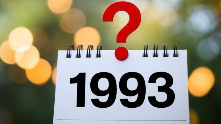 Quem nasceu em 1993 tem quantos anos? Descubra a idade atual em 2024