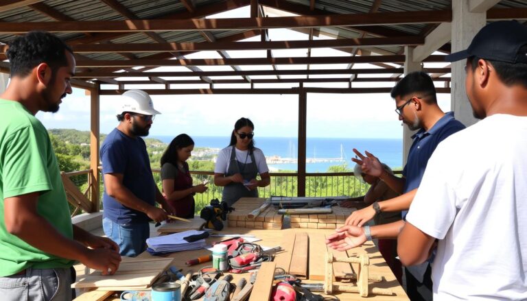 capacitacao em construcao civil para moradores de matinhos