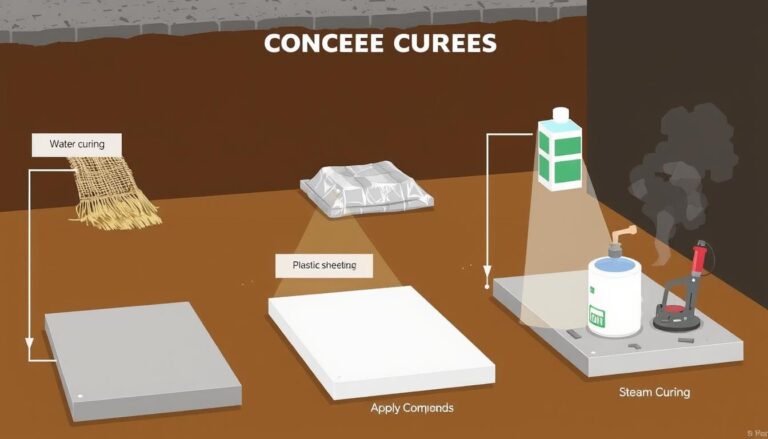 tipos de cura do concreto