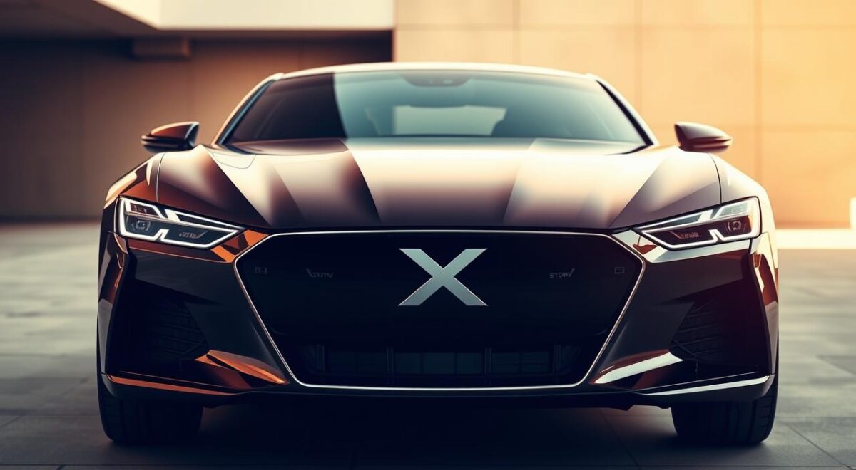 Carro com a letra X: exemplos para Stop