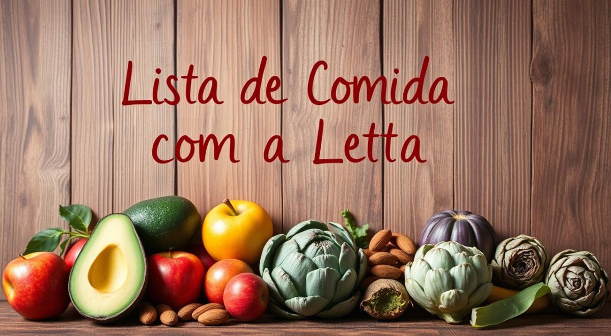 Comida com a letra A: exemplos para Stop