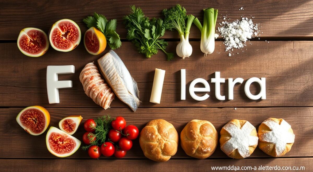 Comida com a letra F: exemplos para Stop