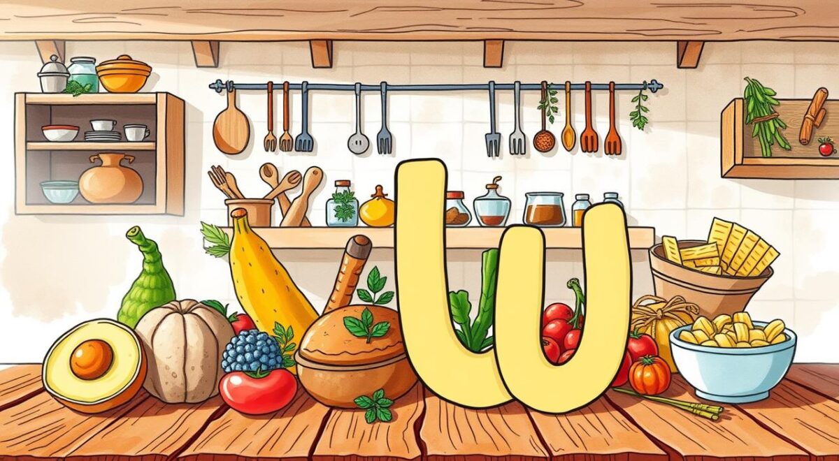 Comida com a letra U: exemplos para Stop