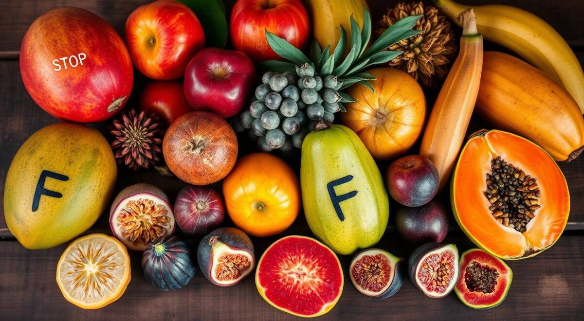Fruta com a letra F: exemplos para Stop