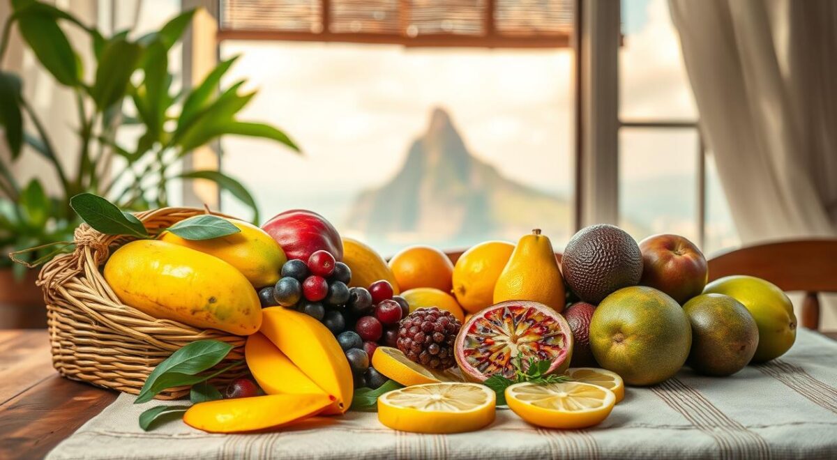 Frutas típicas do Rio de Janeiro na gastronomia