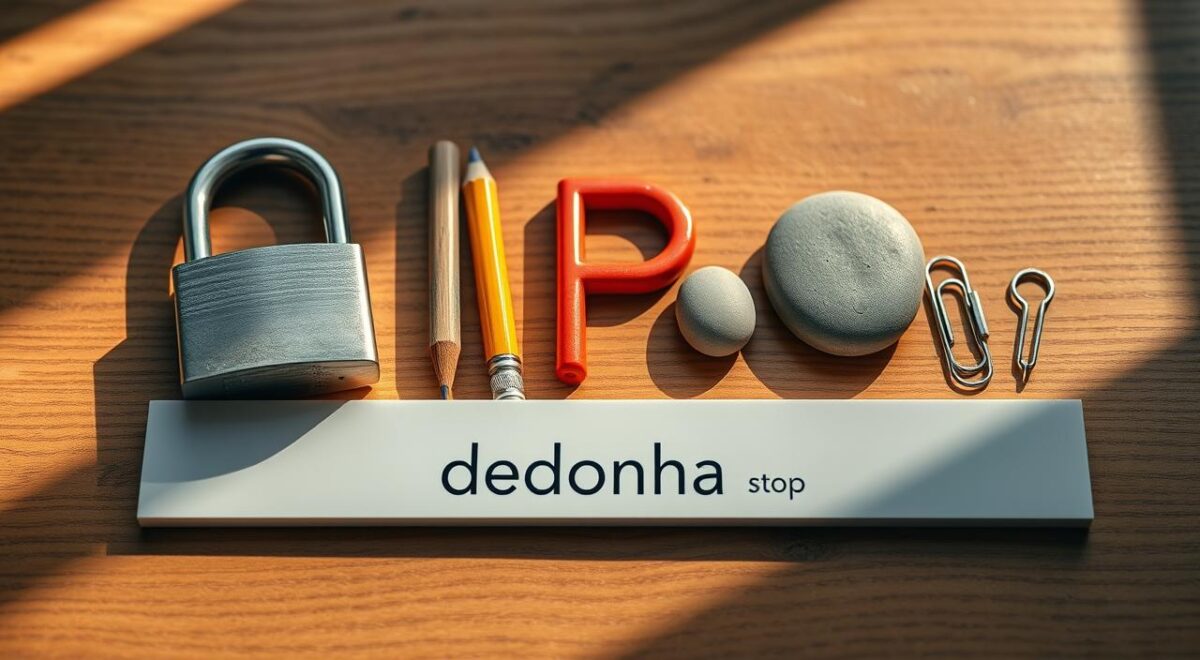 Objeto com a letra P: exemplos para Stop