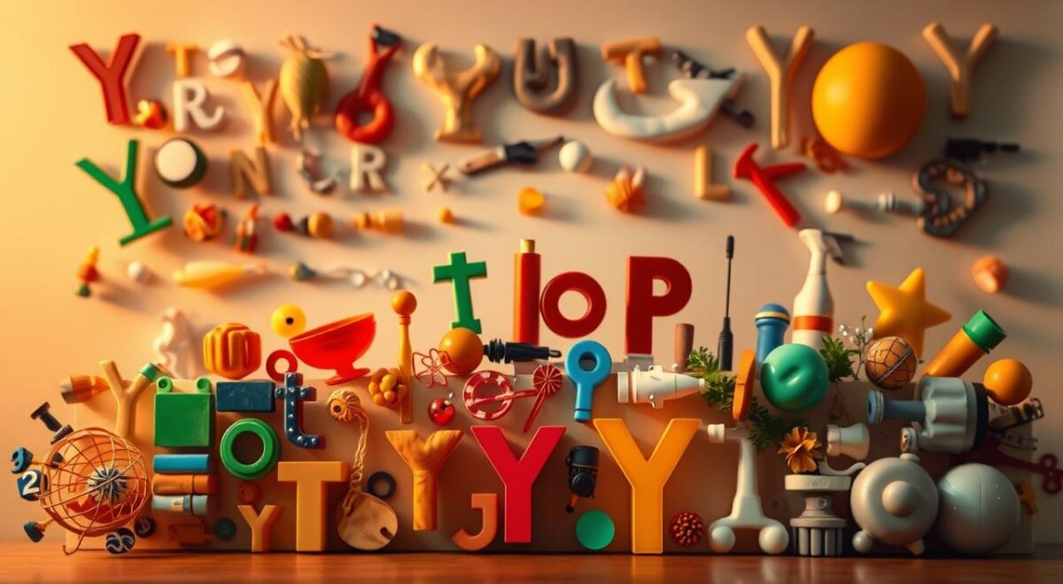 Objeto com a letra Y: exemplos para Stop