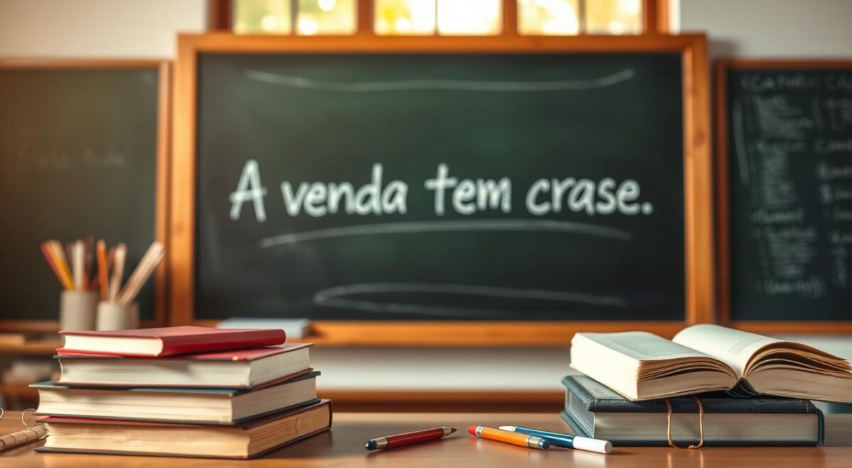 a venda tem crase