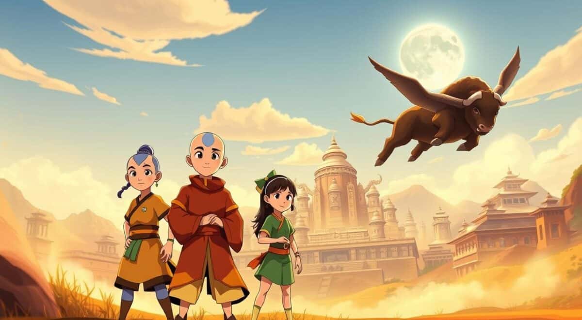 Avatar A Lenda de Aang: Série Animada da Nickelodeon avatar a lenda de aang