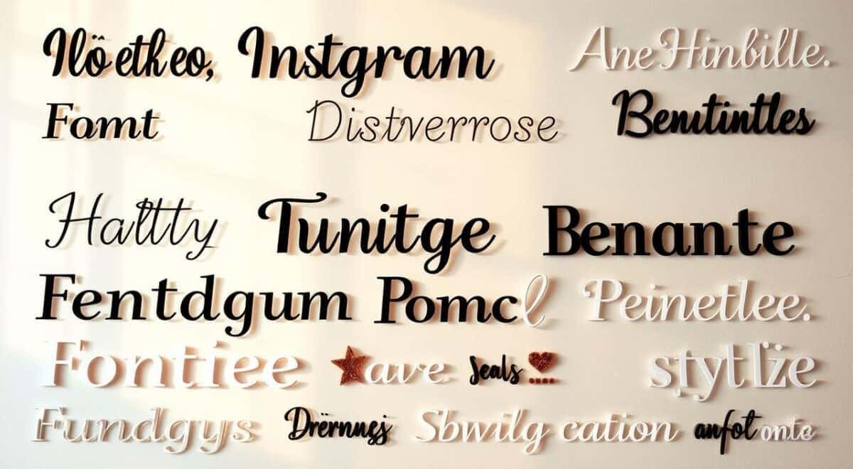 fontes para instagram copiar e colar