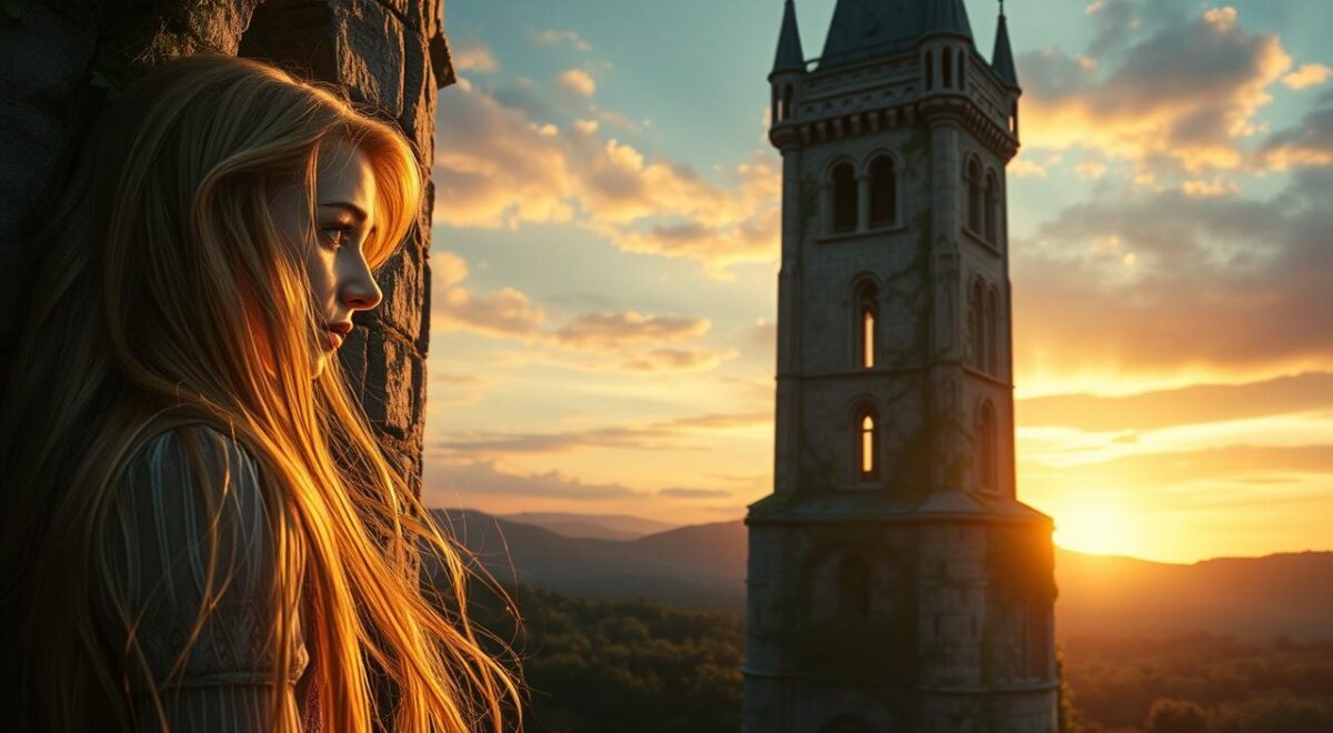 história da rapunzel resumida