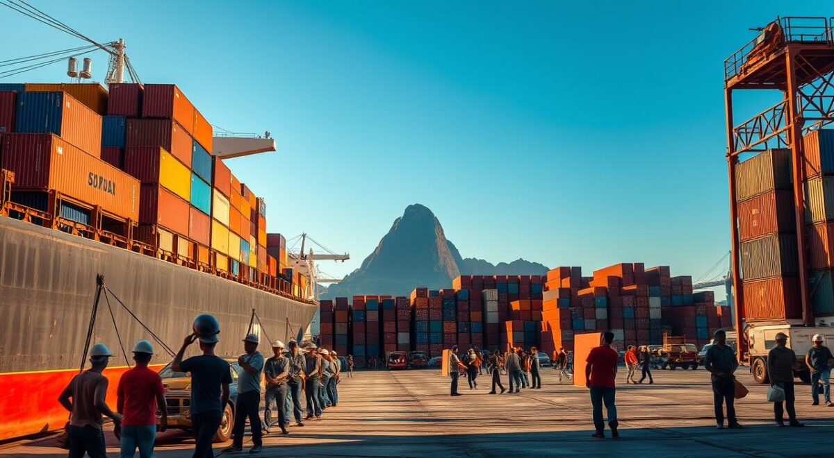 ponteiros cariocas no porto