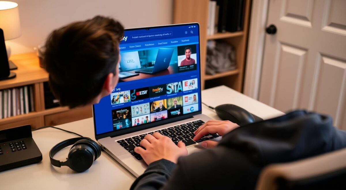 Como assistir à programação ao vivo na Sky pela internet?