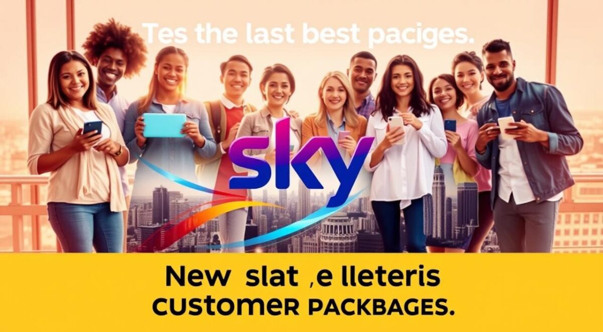 Promoção de pacotes Sky para novos clientes