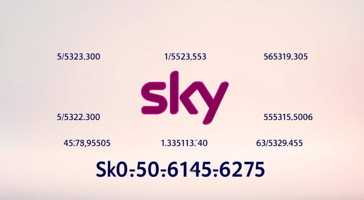 Quais são os números oficiais da Sky?