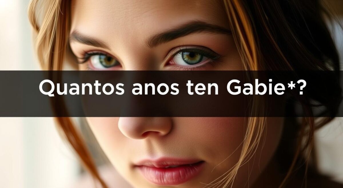 Quantos anos tem Gabbie Carter?