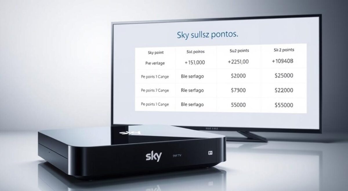Sky TV com 2 pontos: quanto custa?