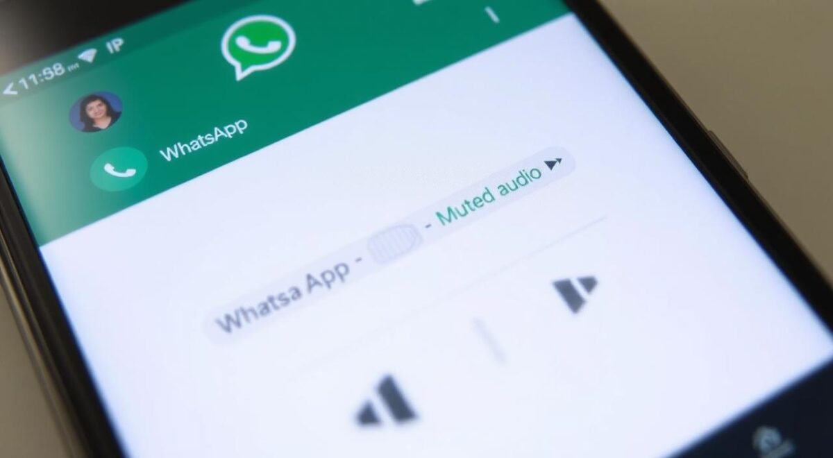 meu audio do whatsapp nao sai som