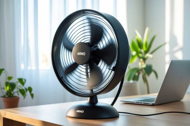 Ventilador Arno: desempenho e qualidade reconhecida para conforto e frescor garantidos