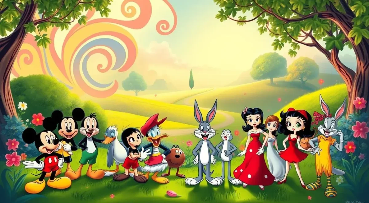 Desenhos animados clássicos disponíveis gratuitamente online