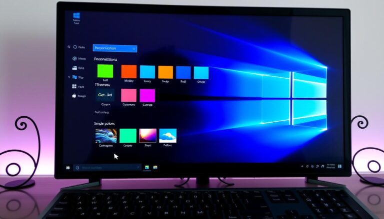 Quais as duas formas mais rápidas de entrar no menu de personalização do Windows