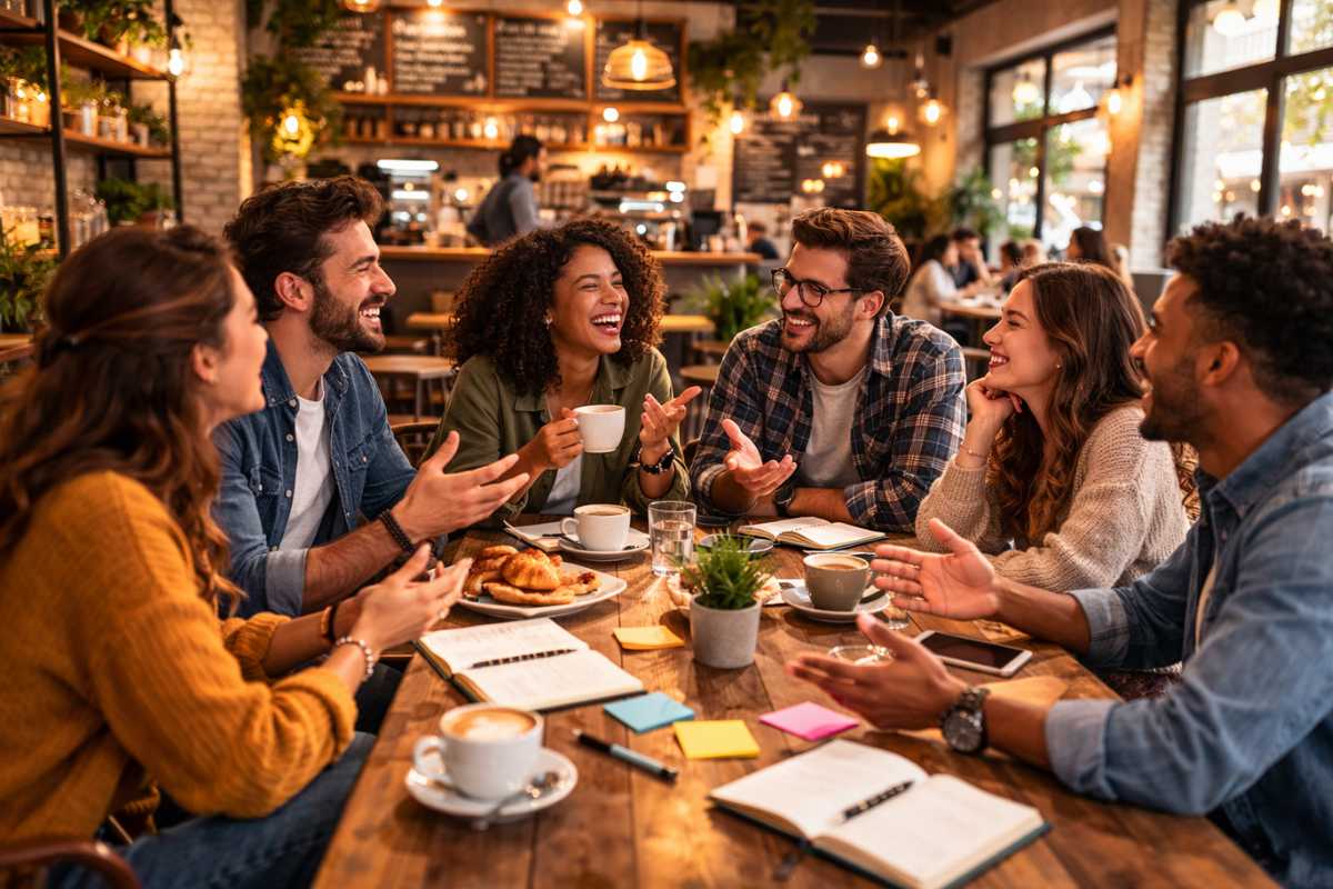 Assuntos para conversar: ideias que salvam qualquer papo e deixam tudo mais leve Assuntos para conversar: ideias que salvam qualquer papo e deixam tudo mais leve