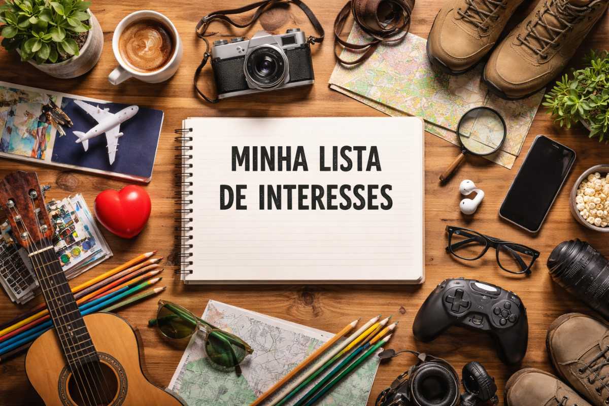 Minha lista de interesses: como organizar o que você gosta e usar isso a seu favor