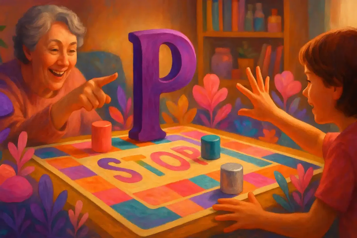 Cores com a letra P: lista completa para Stop