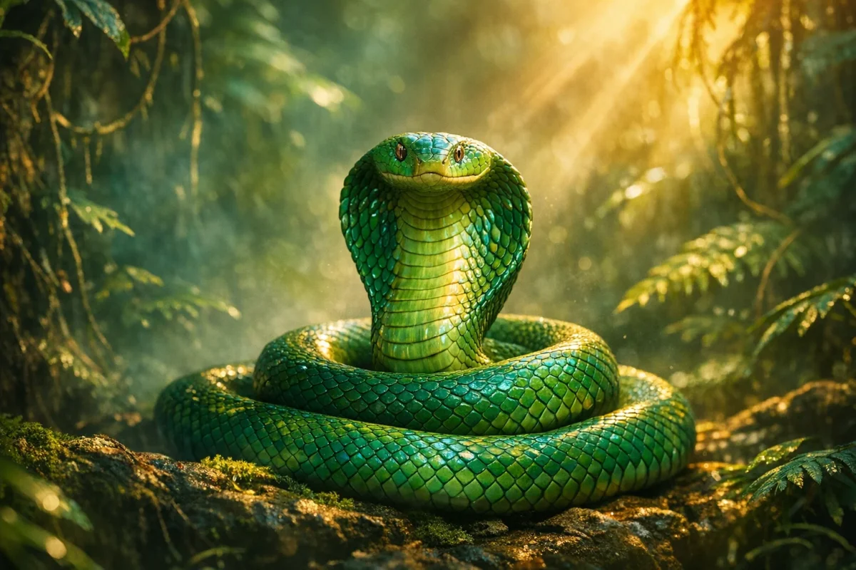 Sonhar com Cobra Verde: O Que Isso Significa Pra Você?